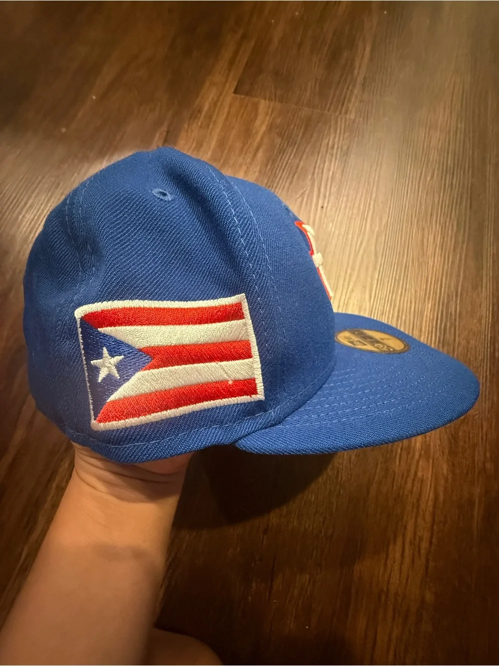New Era Royal Blue PR World Series Embroidered Fitted Cap